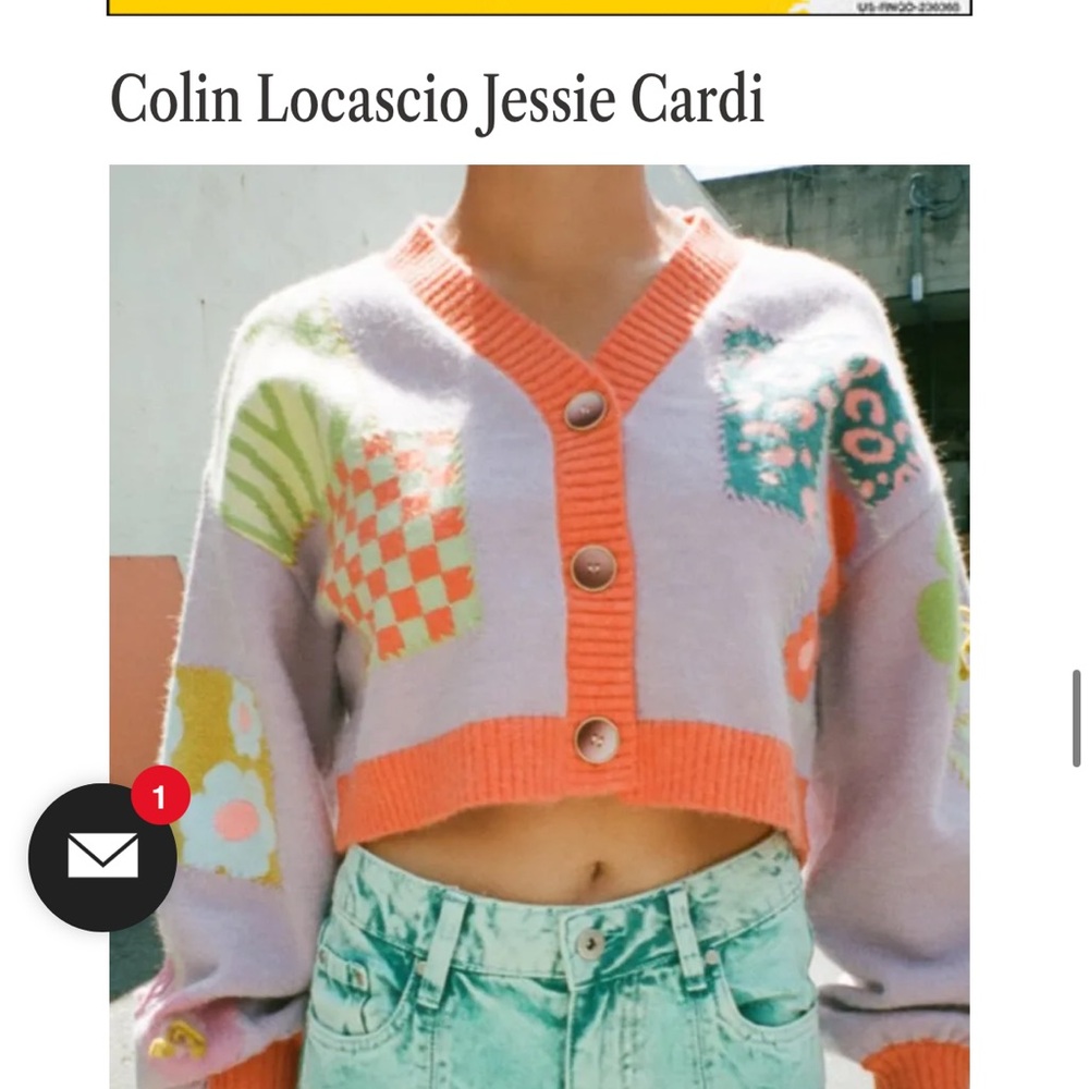 lisa says gah (colin locascio) jessi cardigan